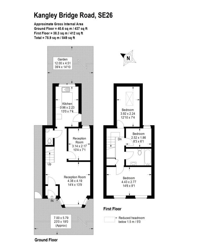 1a, Kangley Bridge Road, Sydenham floorplan