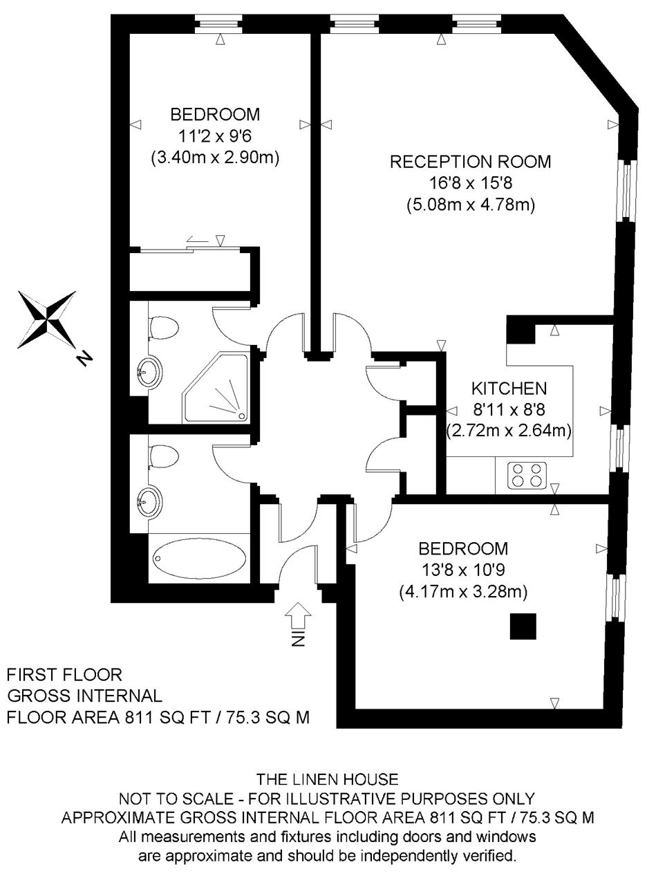 2 Bedrooms Flat to rent in Castle Street, Canterbury CT1