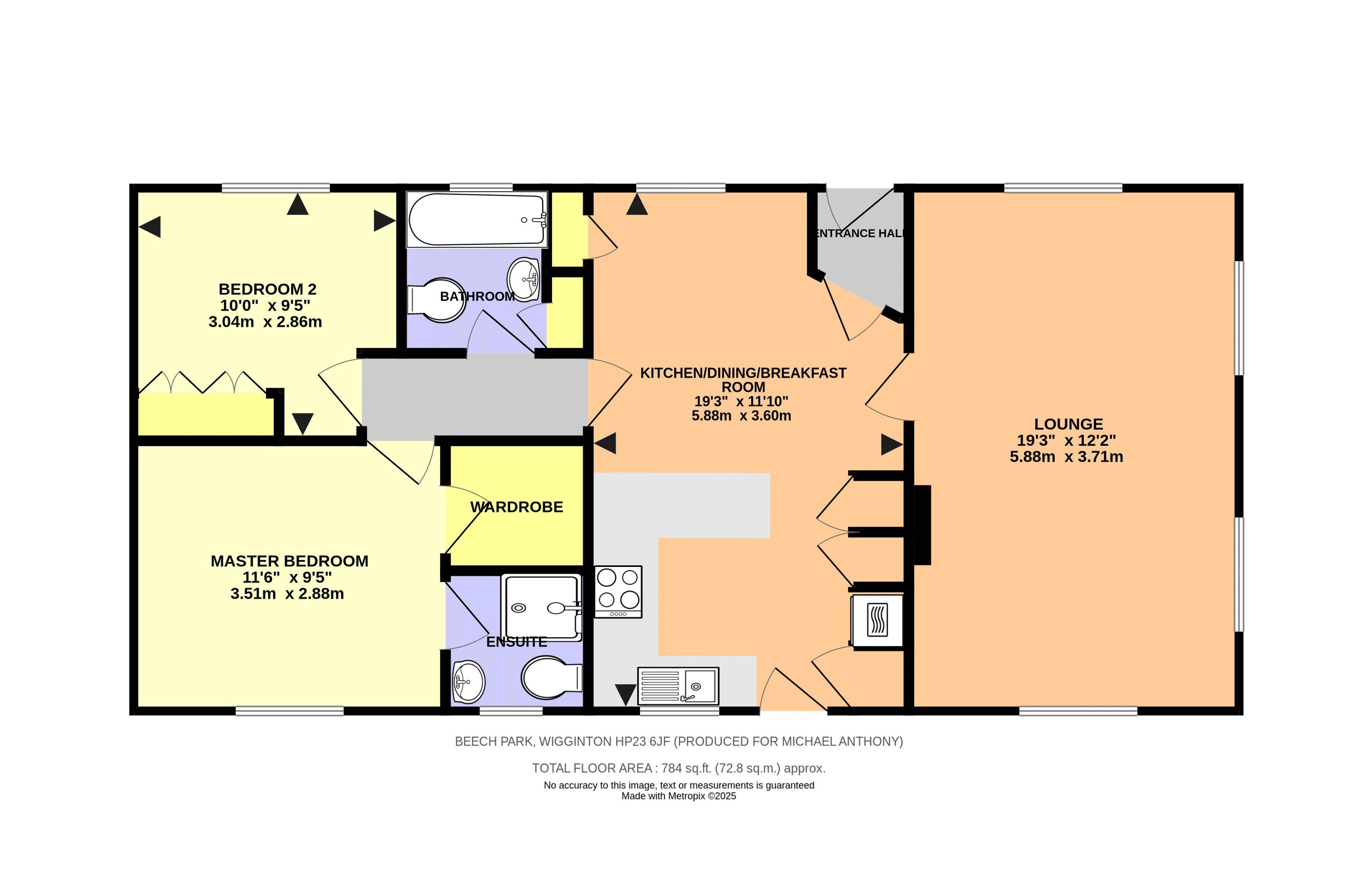 31 Beech Park, Chesham Road, Wigginton floorplan