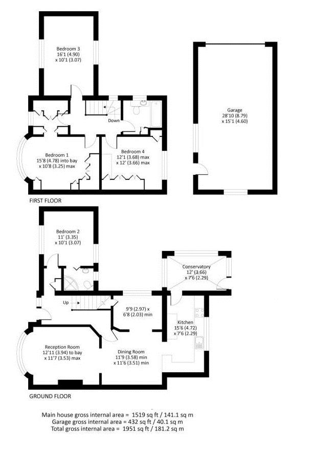 4 Bedrooms Semi-detached house for sale in Hillside, Harefield, Uxbridge UB9