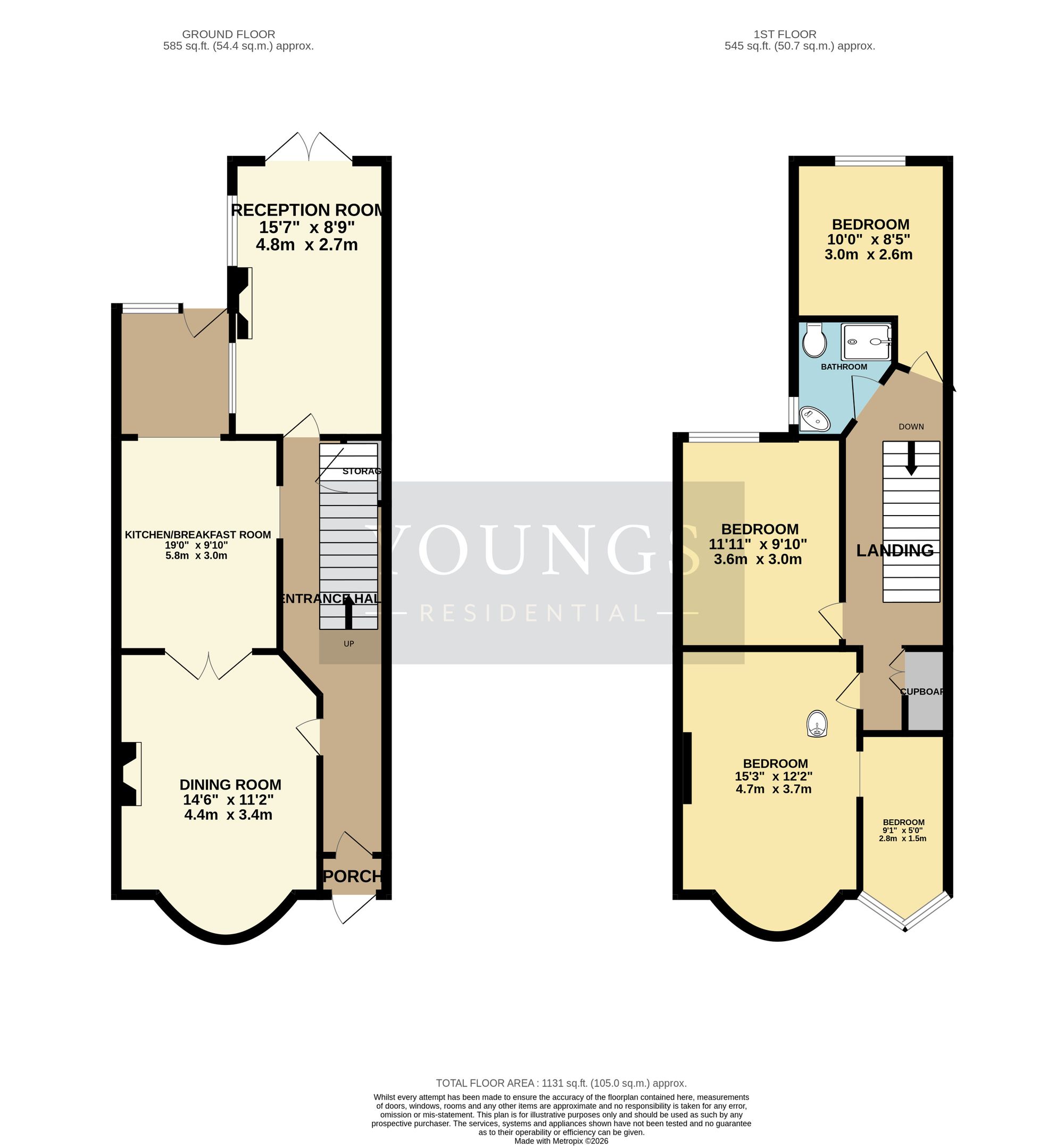 75 Hainault Avenue, Westcliff-On-Sea floorplan