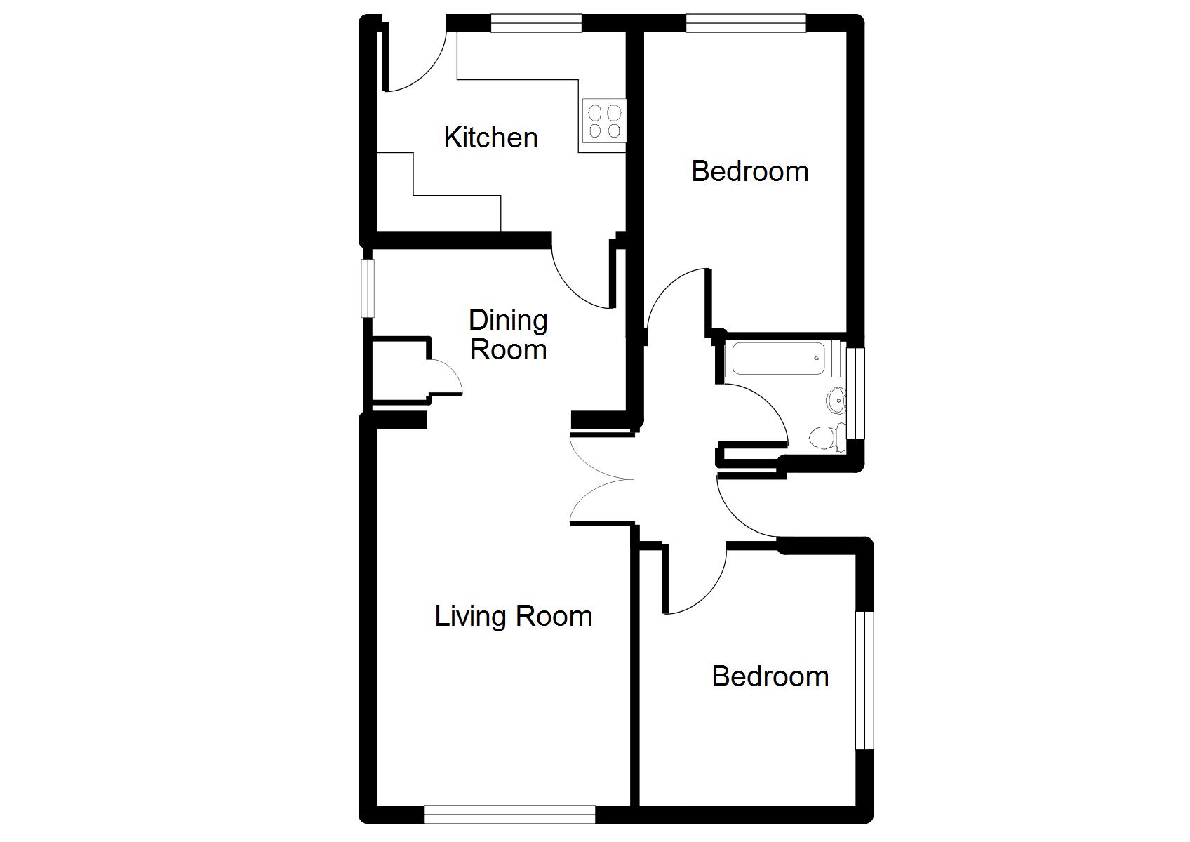 2 Bedrooms Bungalow for sale in Ashly Court, St. Asaph LL17