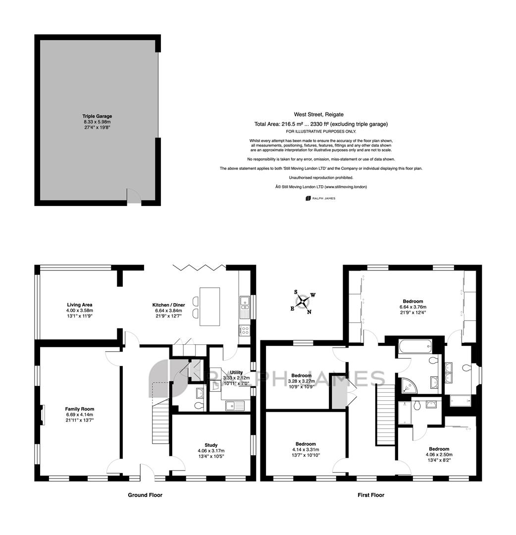 Westwood House, 89, West Street, Reigate floorplan