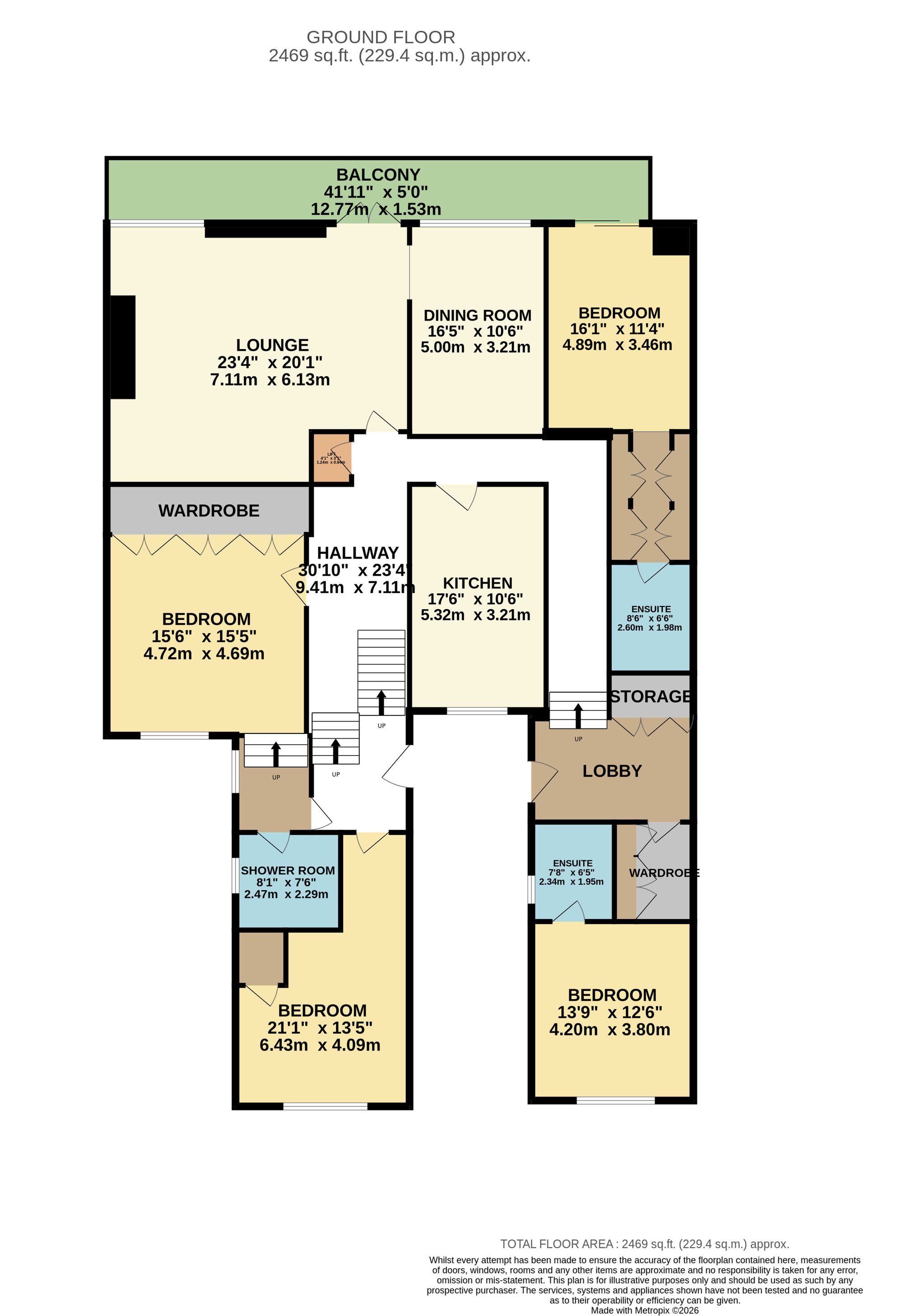 24 Astoria Court Esplanade, Scarborough floorplan