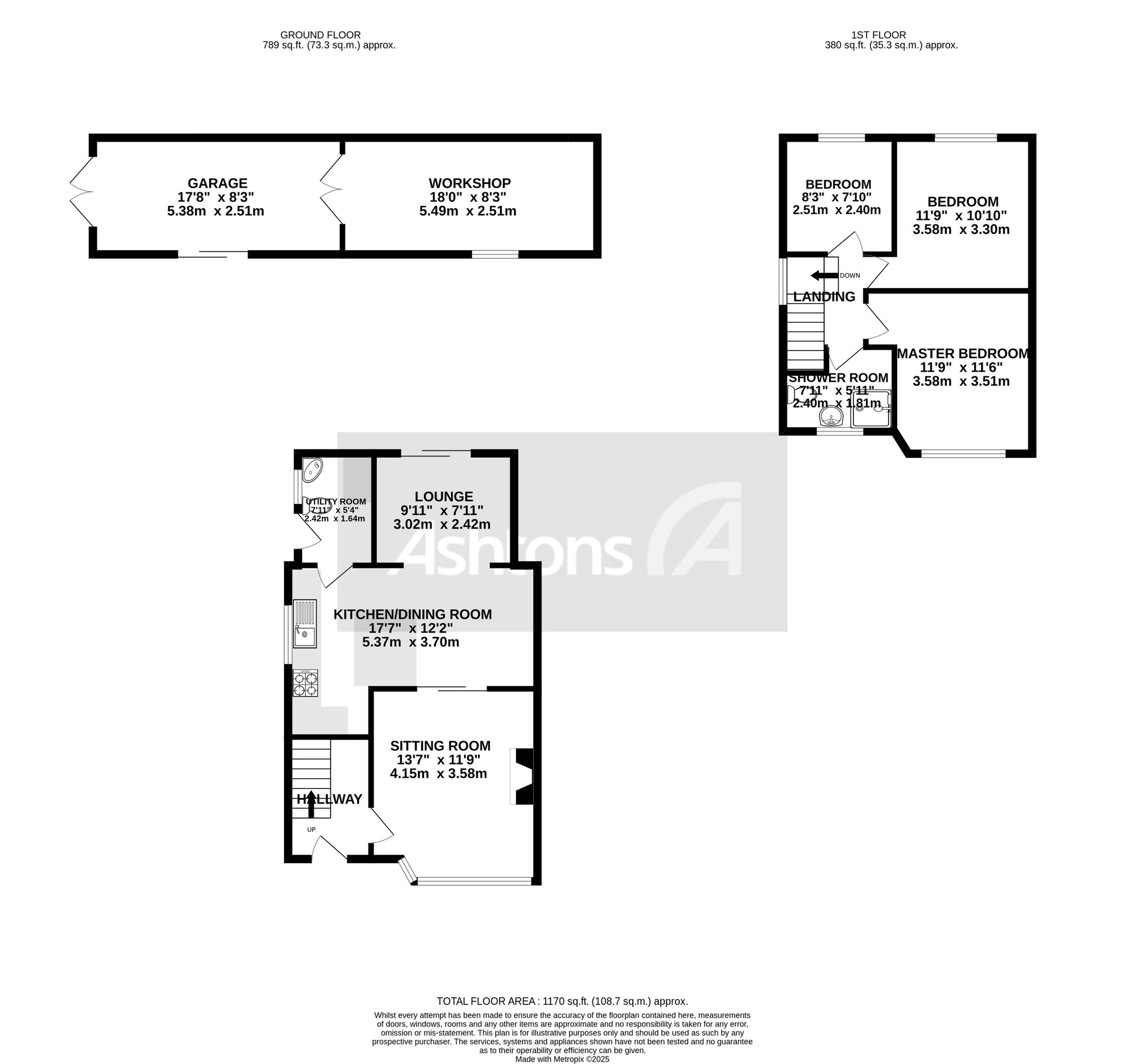 1 Renwick Avenue, Prescot floorplan