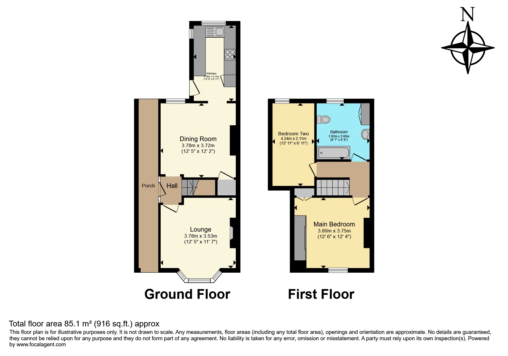 36, Cecil Street, Lincoln floorplan