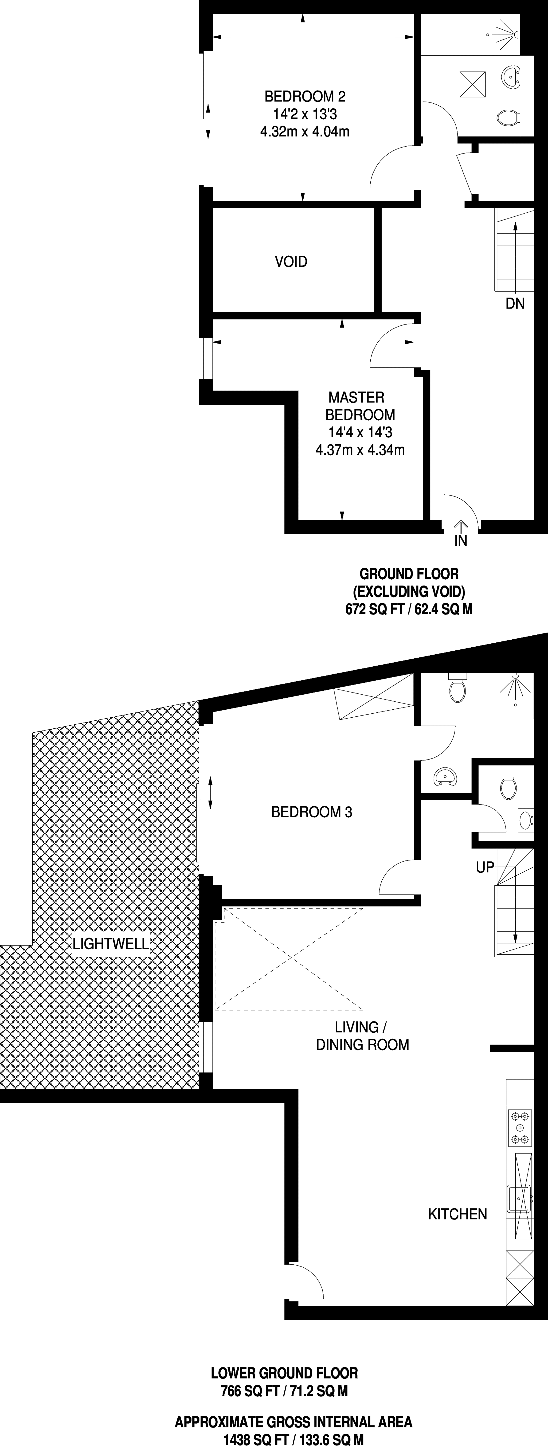 3 Bedrooms Maisonette to rent in Well Street, Hackney E9