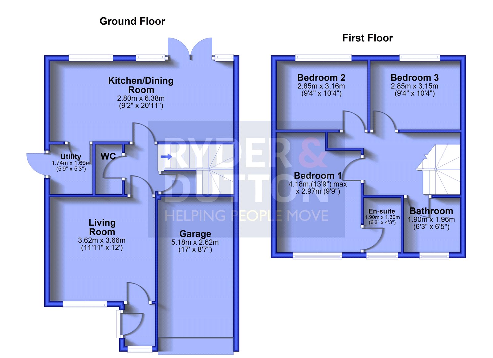 Trinity Drive, Failsworth, Manchester, Greater Manchester, M35 floorplan