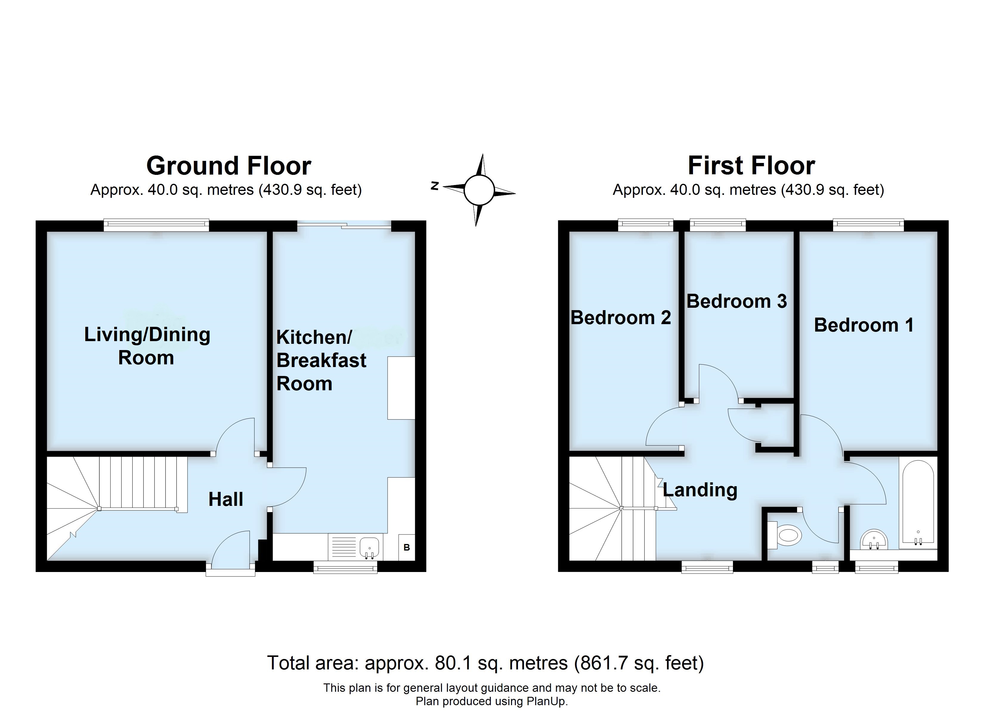 24, Longworth Close, Thamesmead floorplan