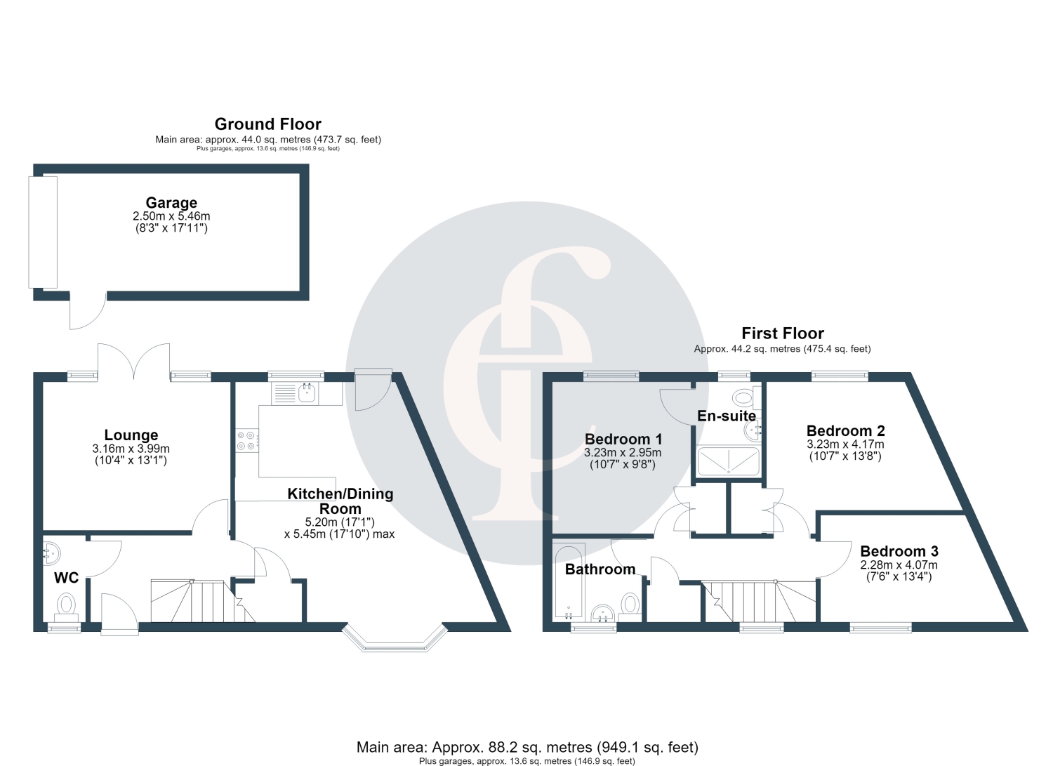 10, Griffith Close, Stratford-upon-Avon floorplan