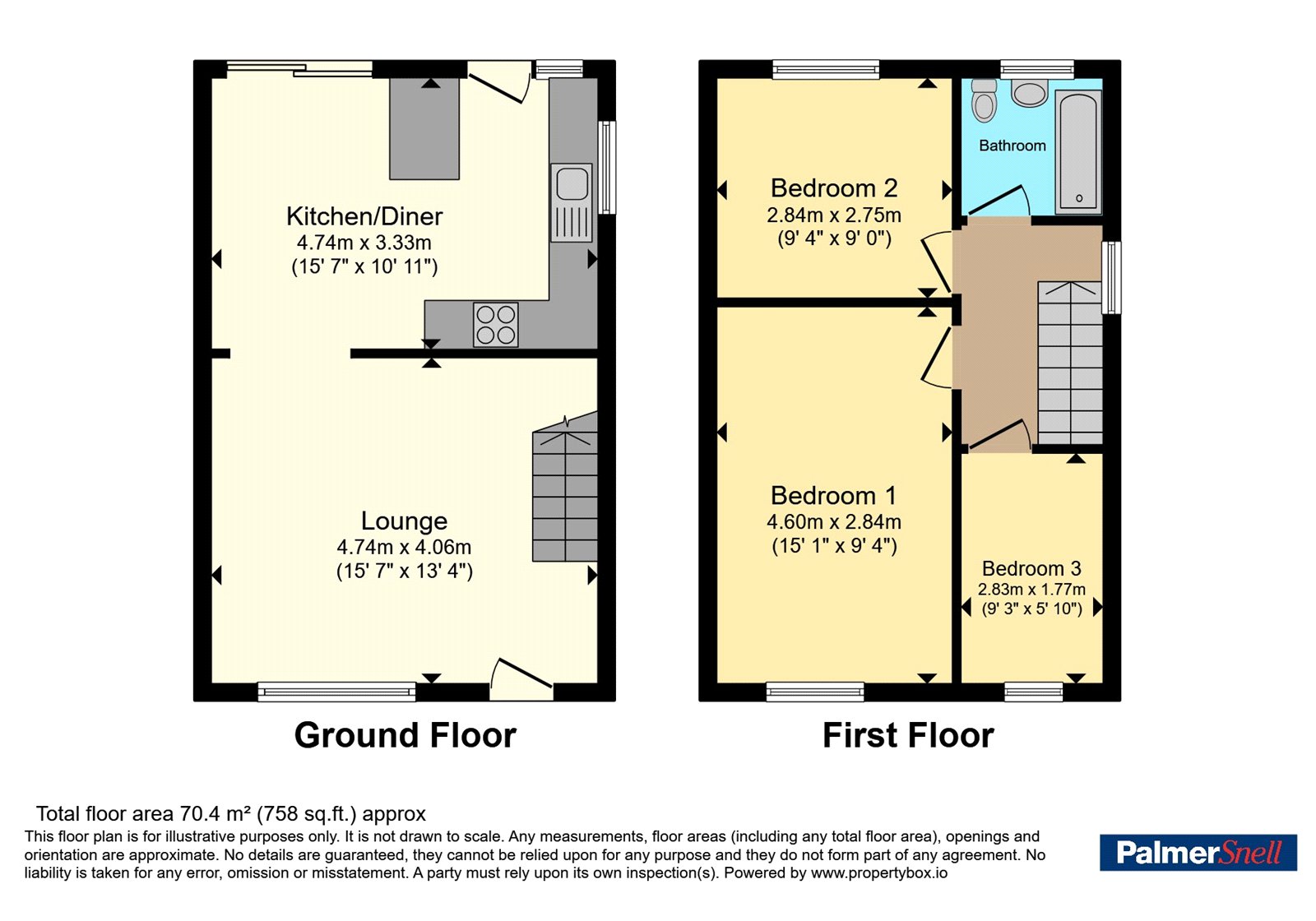 12, Martin Close, Dorset floorplan