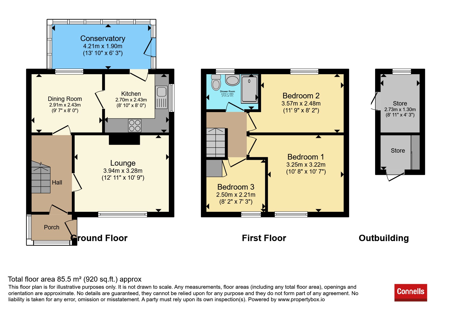 63, Melbourne Road, Grantham floorplan