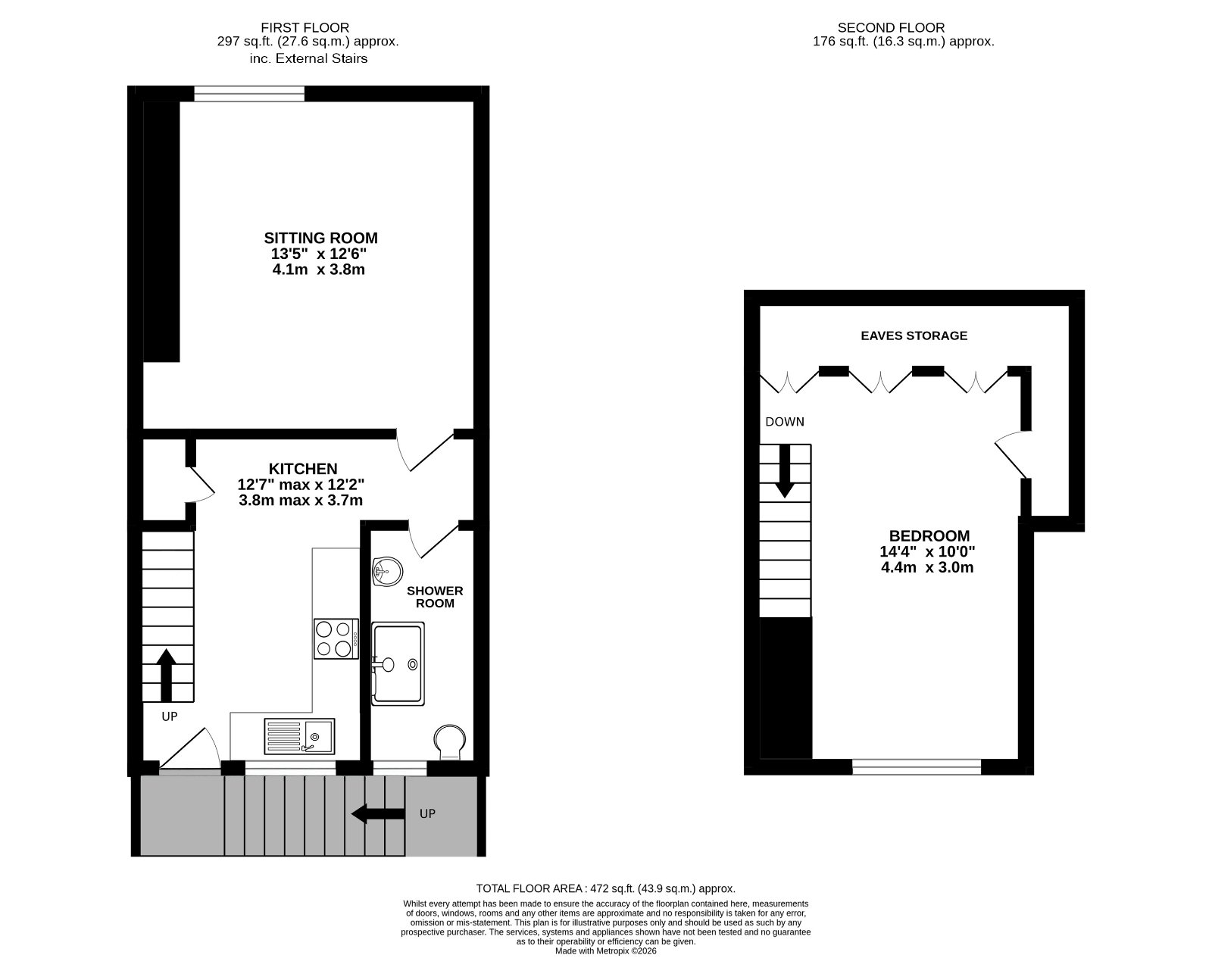 100A,, Main Street, Ilkley floorplan
