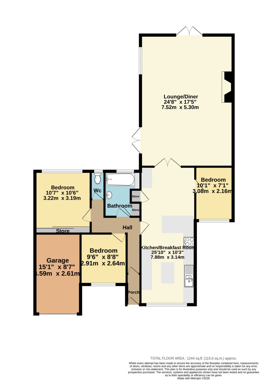 Fairkytes, 58, Shalloak Road, Canterbury floorplan