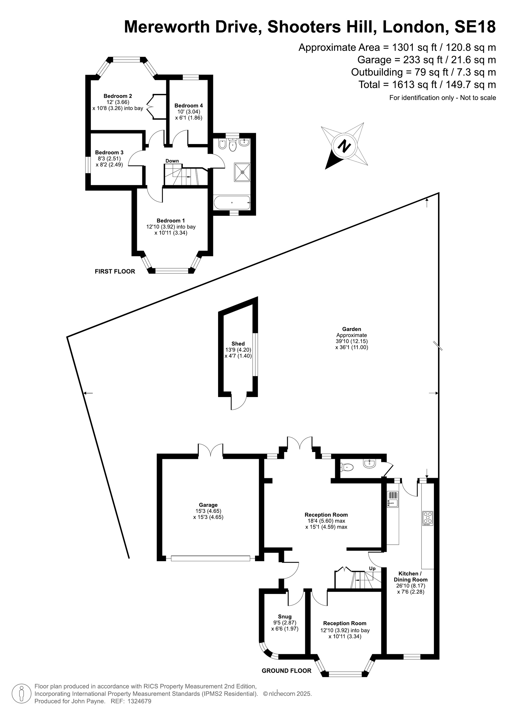 54, Mereworth Drive, Shooters Hill floorplan