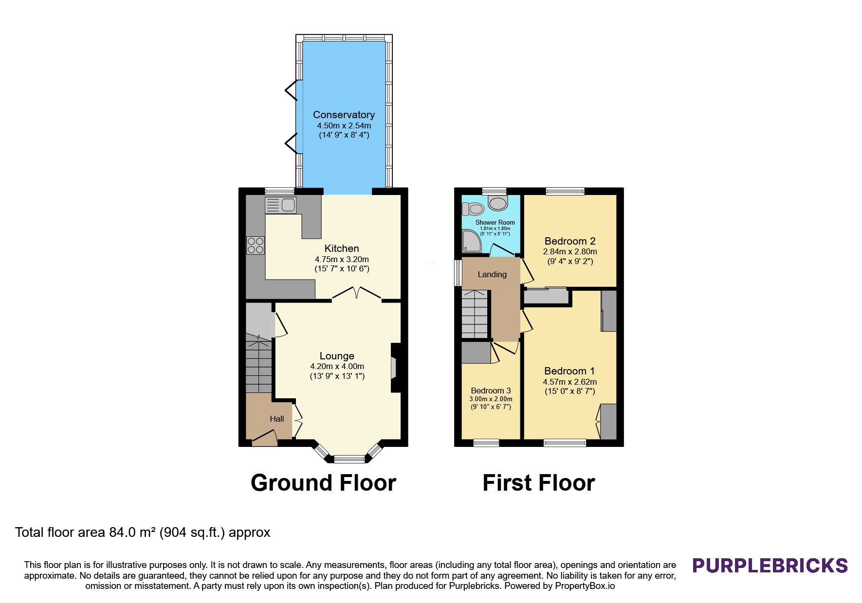 24, Slaidburn Avenue, Sheffield floorplan