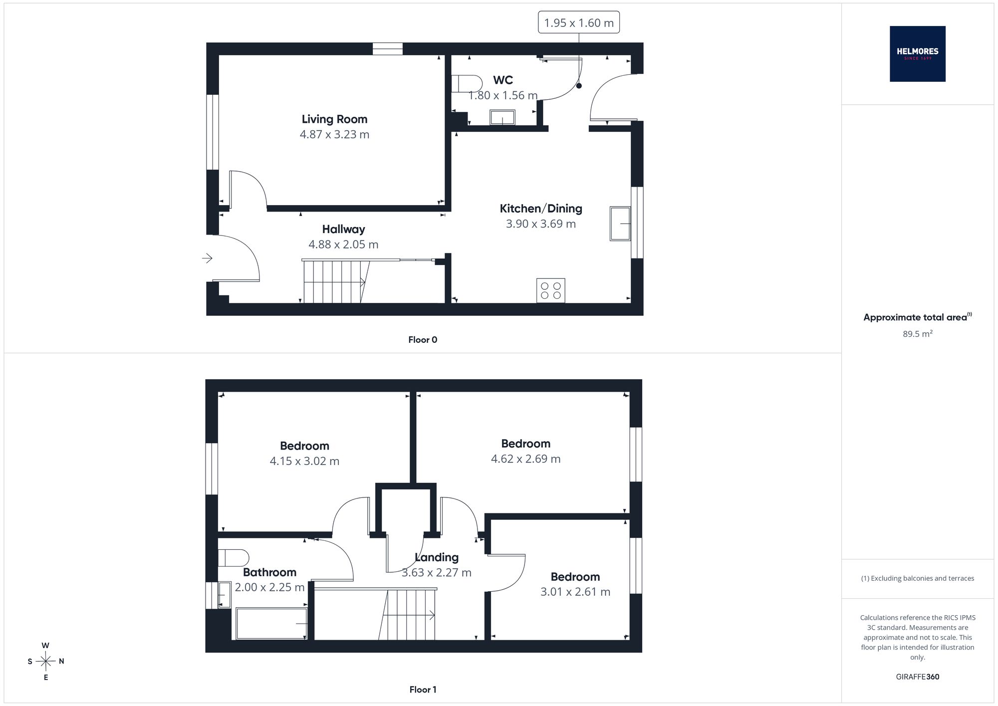 1 Joseph Locke Way, Crediton floorplan