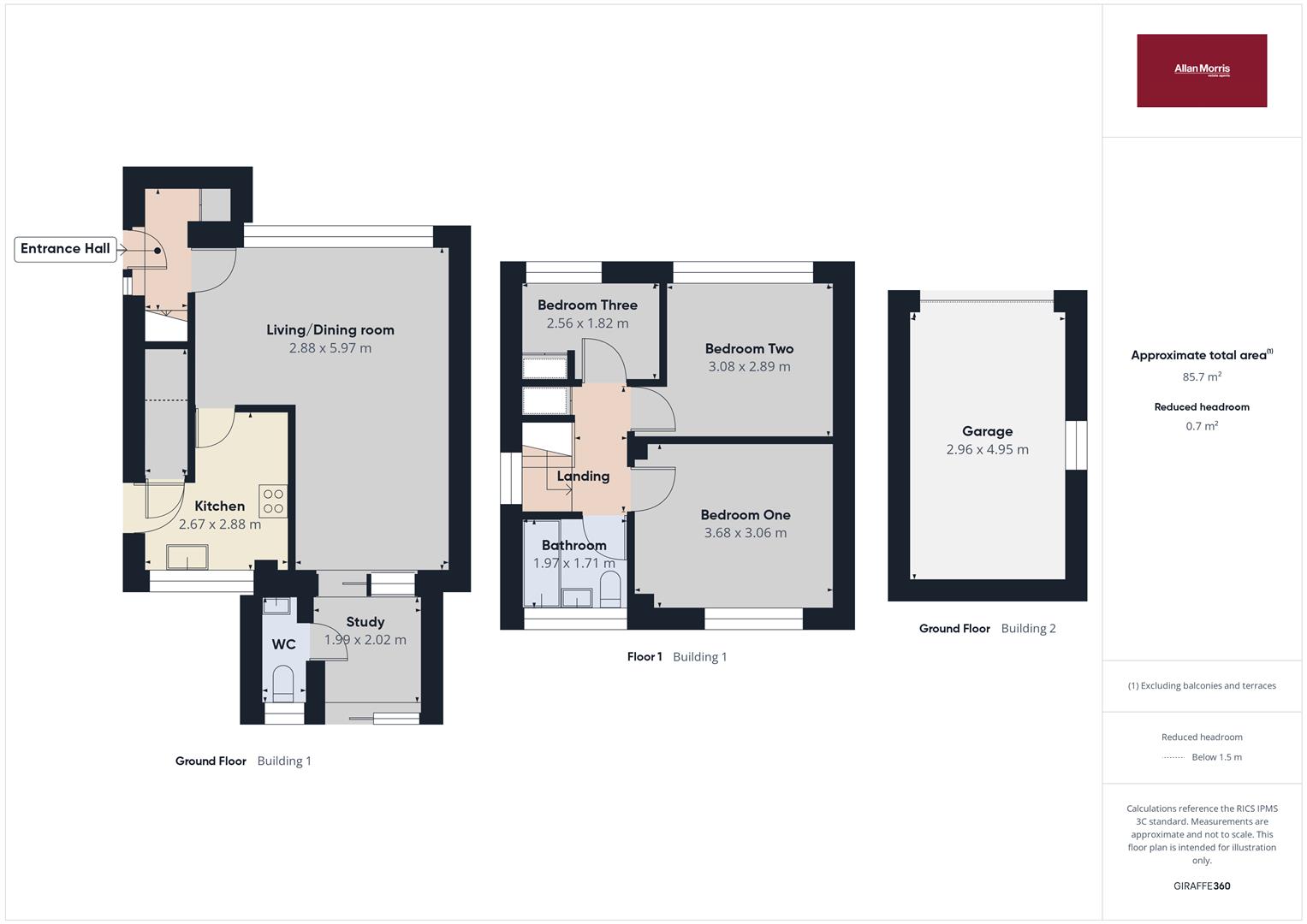 52, Gardens Walk, Upton-Upon-Severn floorplan