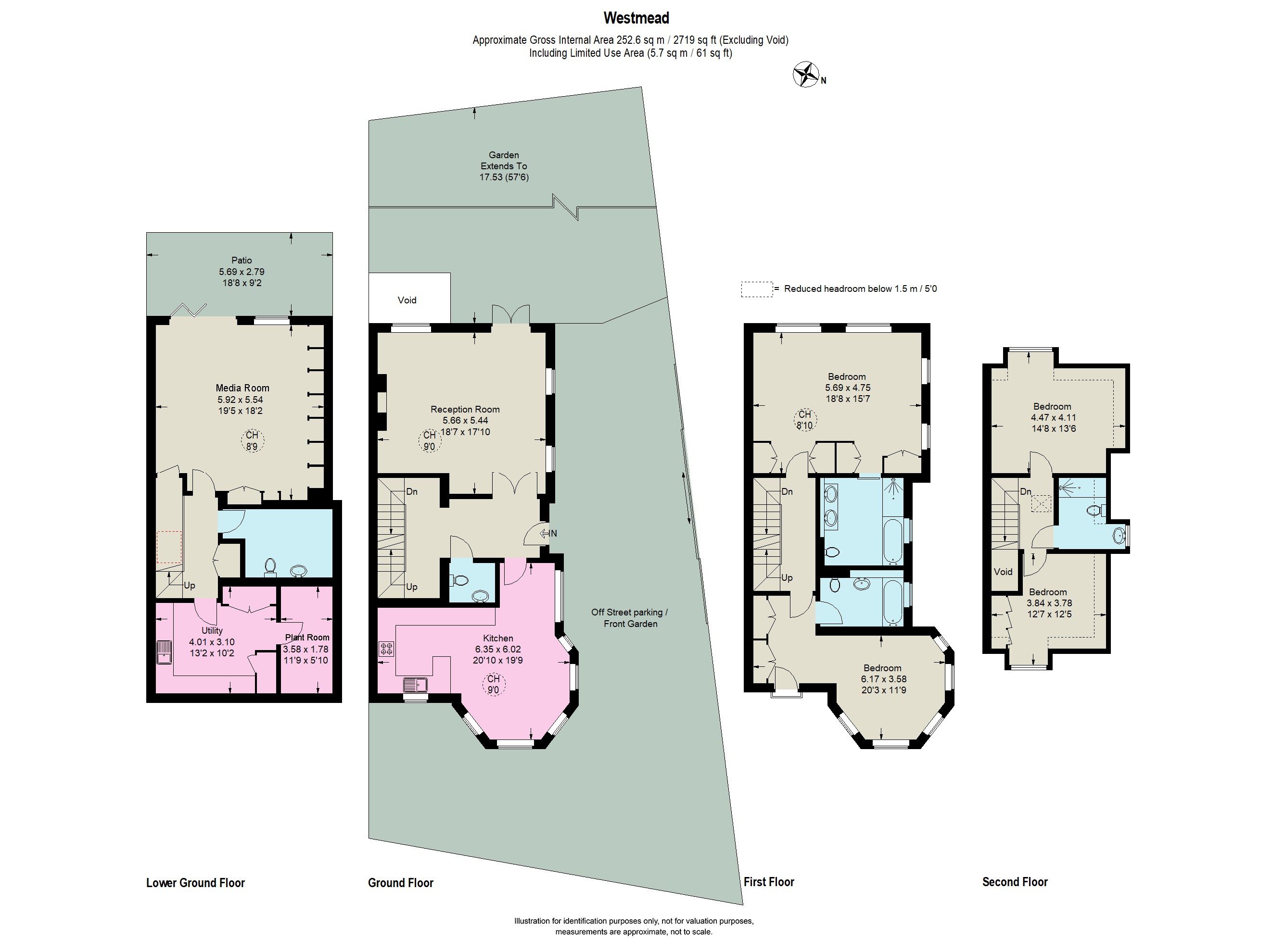 1, Westmead, London floorplan