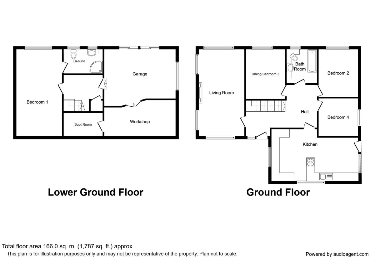 4 Bedrooms Detached house for sale in Halls Road, Mow Cop, Stoke-On-Trent ST7