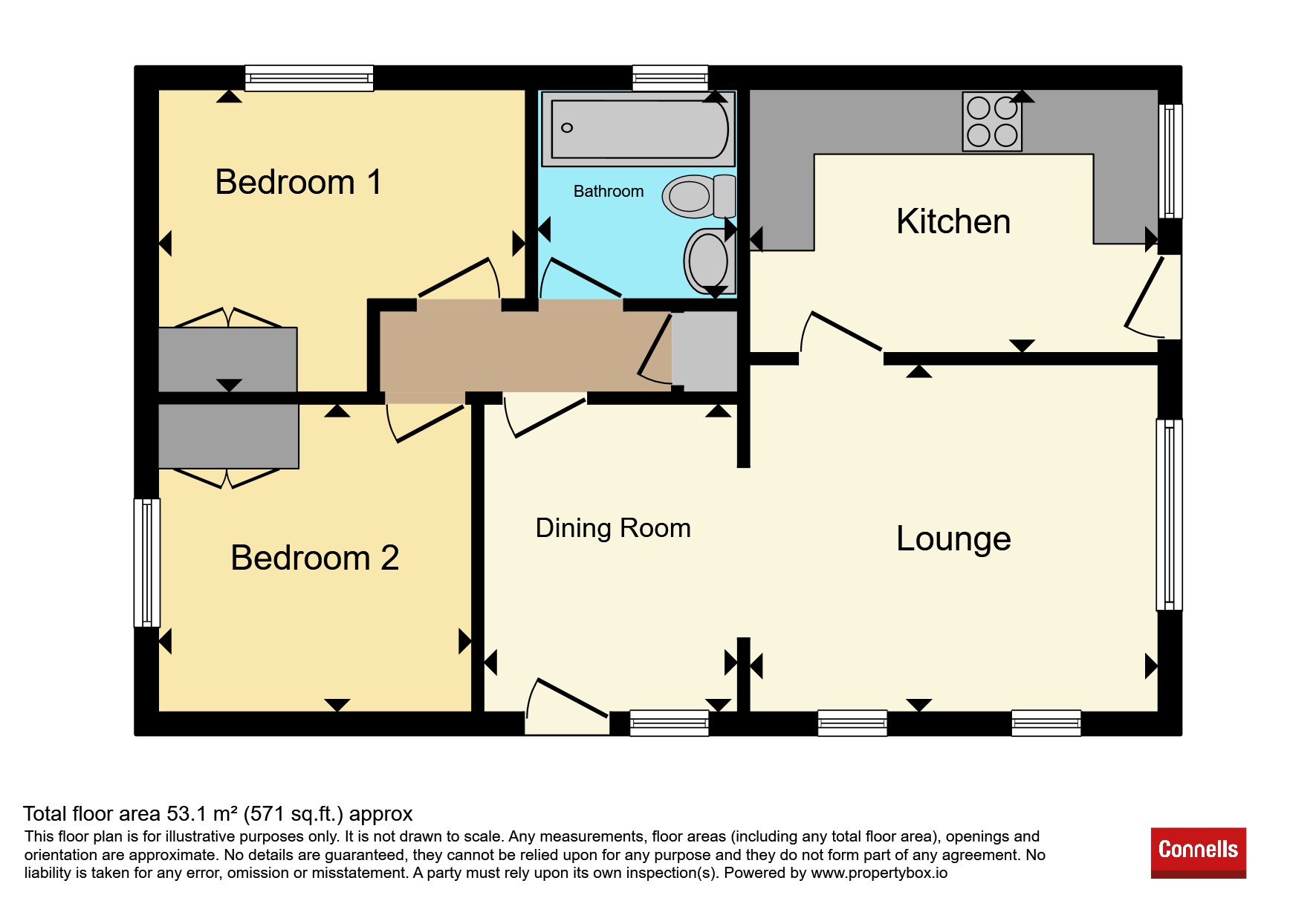 5, Hordern Lodge, Ball Lane, Wolverhampton floorplan