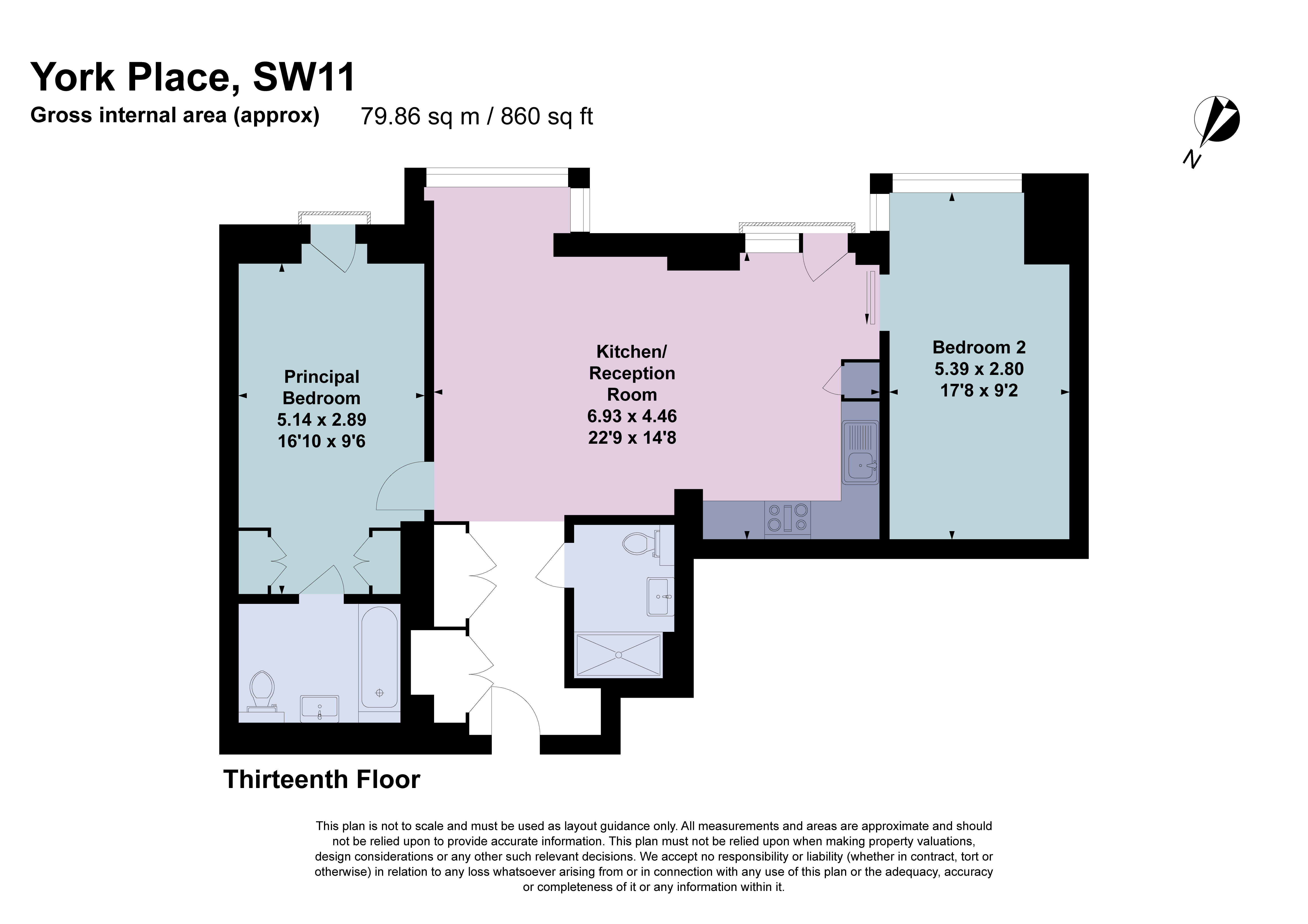 Apartment 96, Coda Residences, 6, York Place, London floorplan