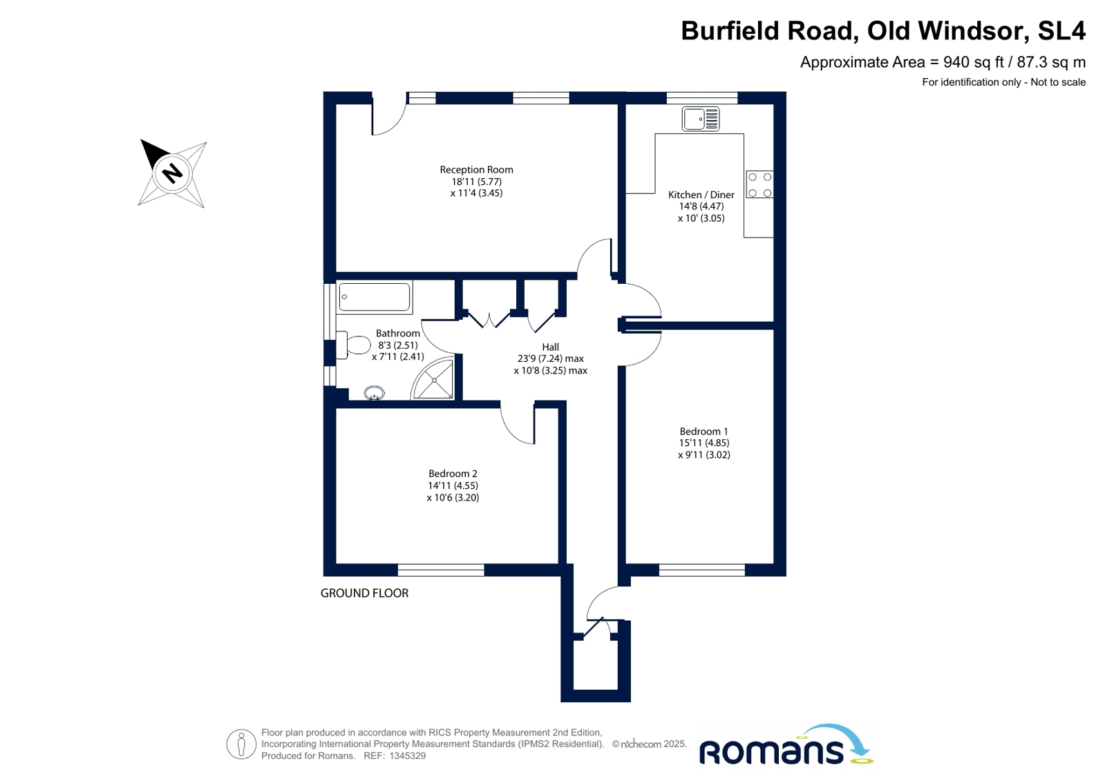 8, Hambleton, Old Windsor floorplan
