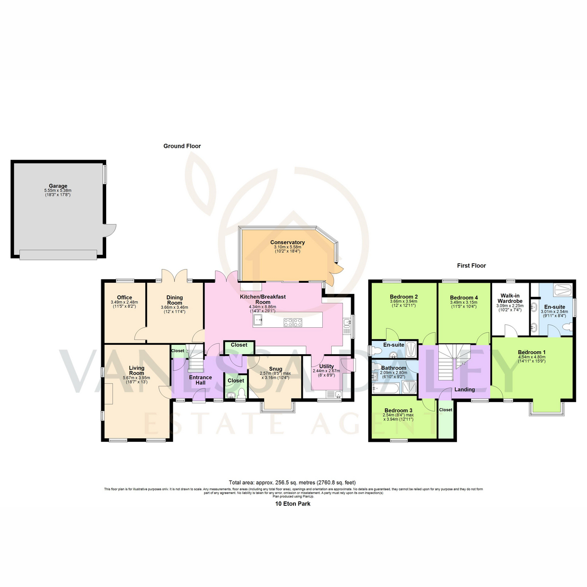 10, Eton Park, Preston floorplan