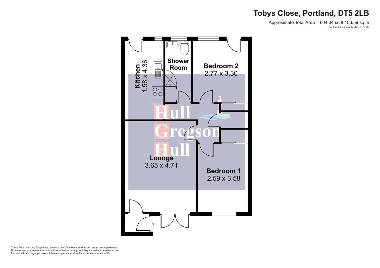 21, Tobys Close, Portland floorplan