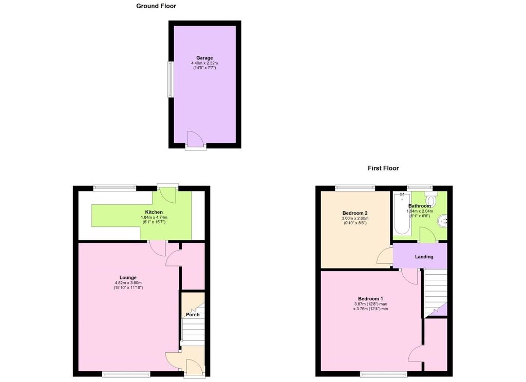 22 Rokeby Street, Newcastle upon Tyne floorplan