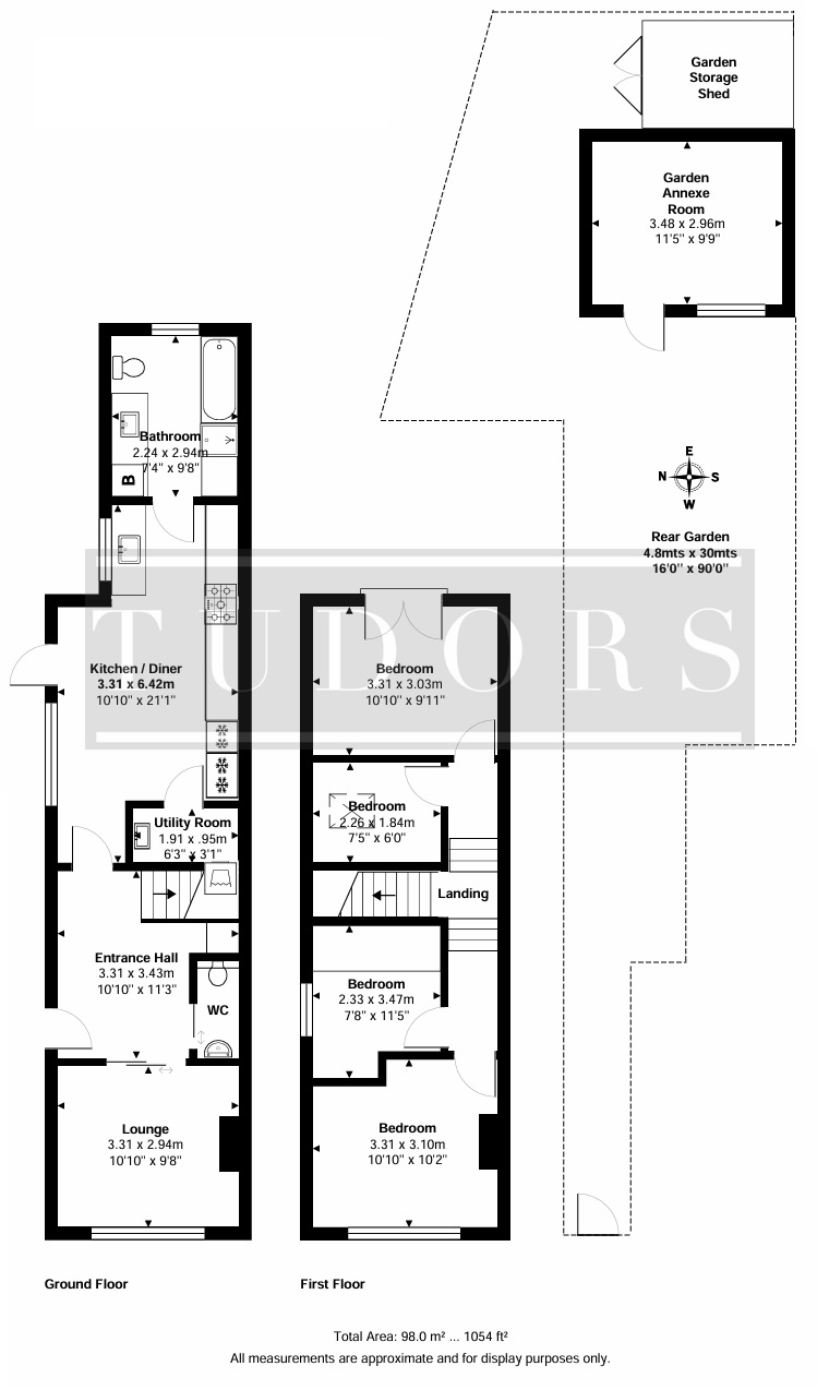 Spreighton Road, West Molesey, KT8 floorplan