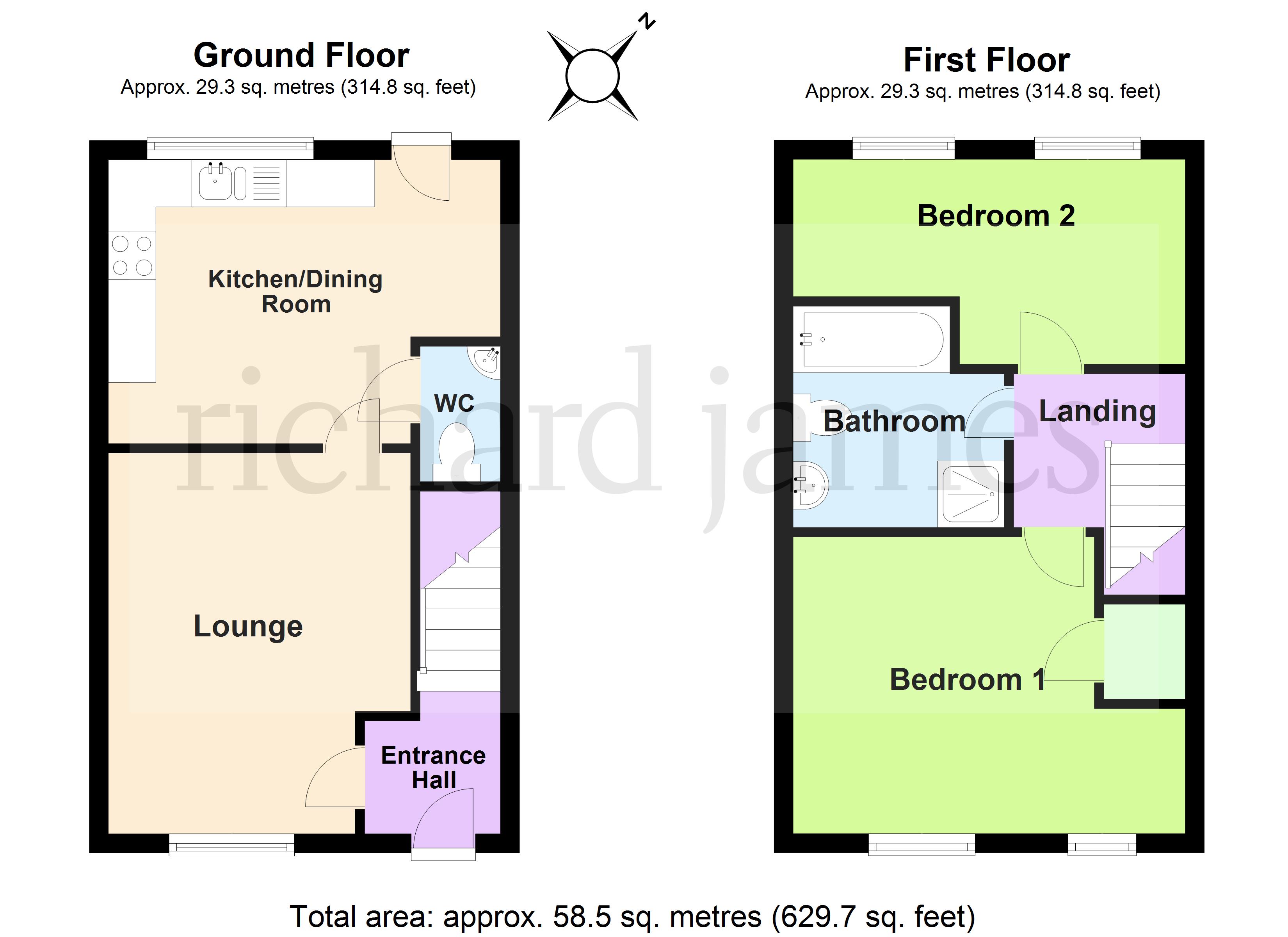 21, Jubilee Gardens, Rushden floorplan
