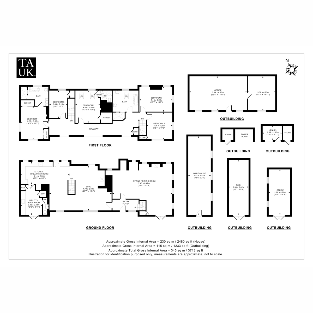 Hundred End, Fairwarp, Uckfield floorplan