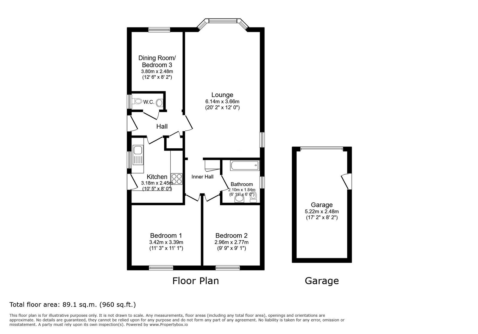 1, Fulwood Heights, Preston floorplan