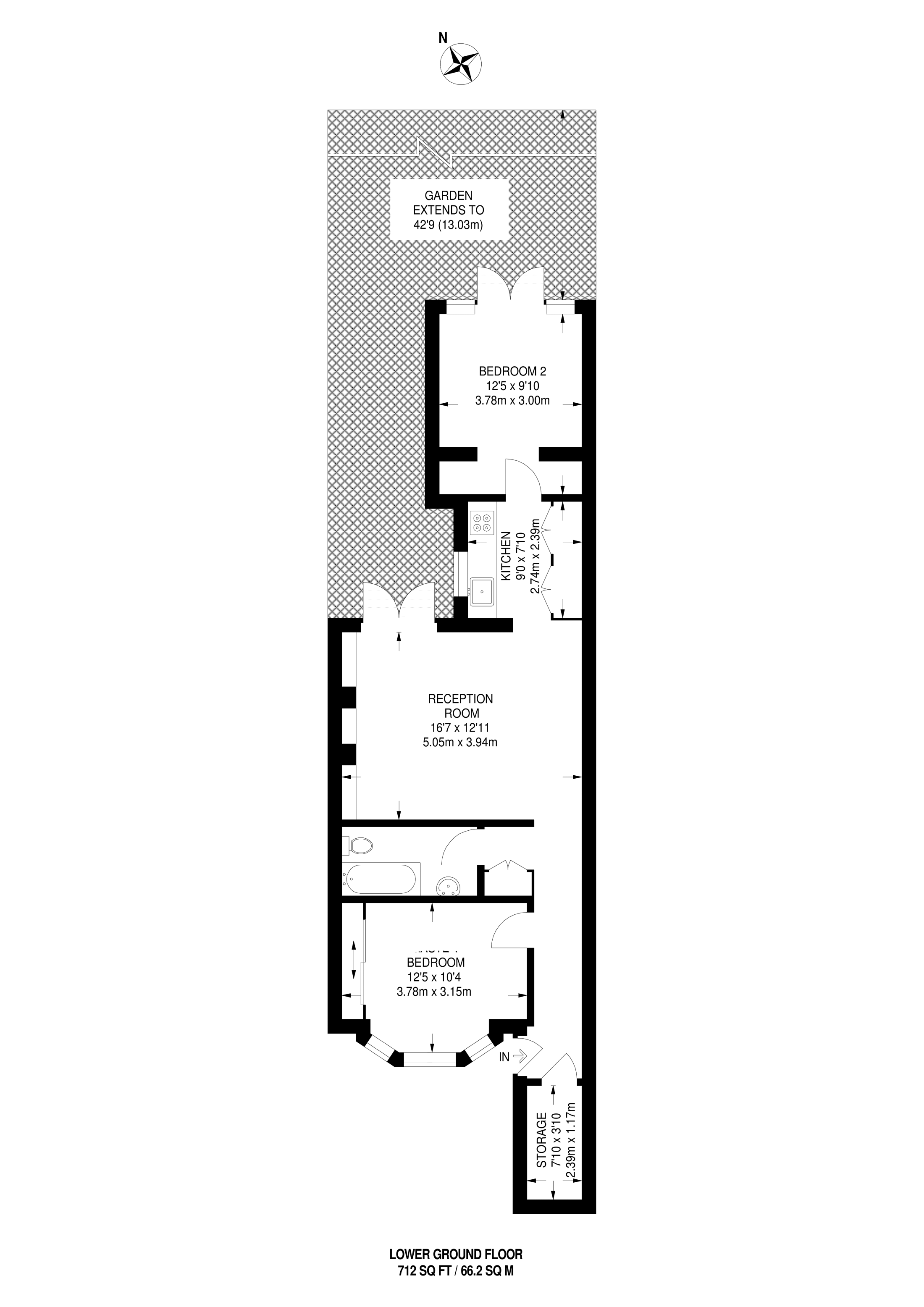 Shirland Road, Maida Vale, London W9, 2 bedroom flat for sale