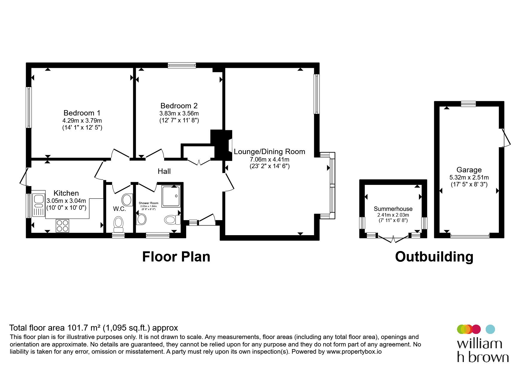 2, Meadow Close, Holt floorplan