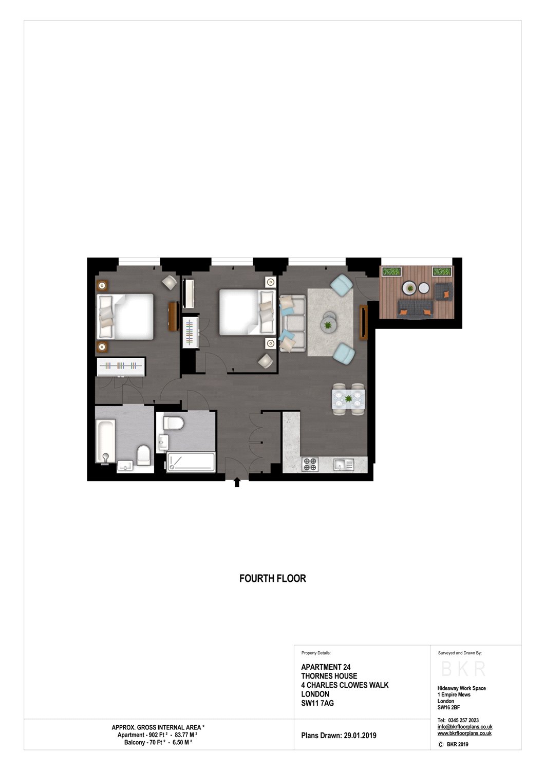 2 Bedrooms Flat to rent in London SW11