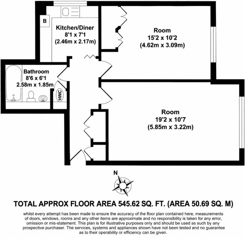 31, Sunningfields Road, London floorplan