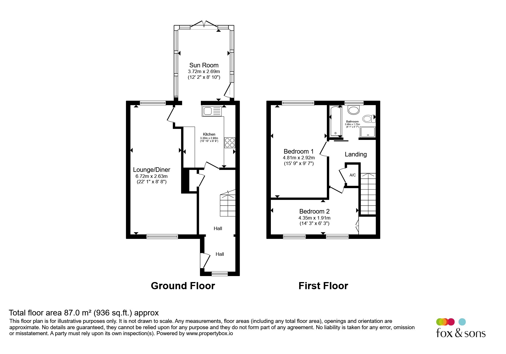 22, Clovermead, Sherborne floorplan