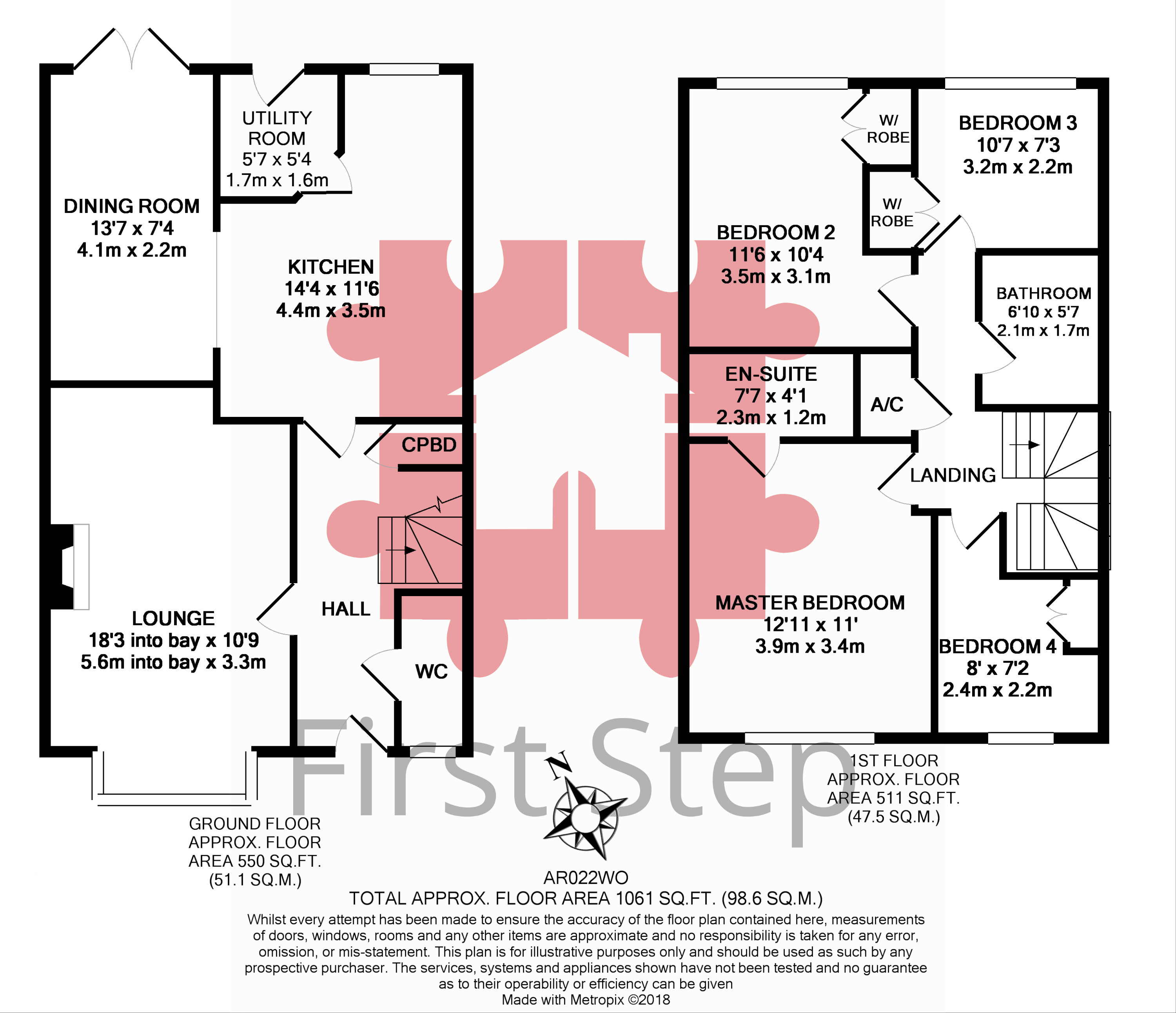 4 Bedrooms Terraced house for sale in Weavers Orchard, Arlesey, Beds SG15