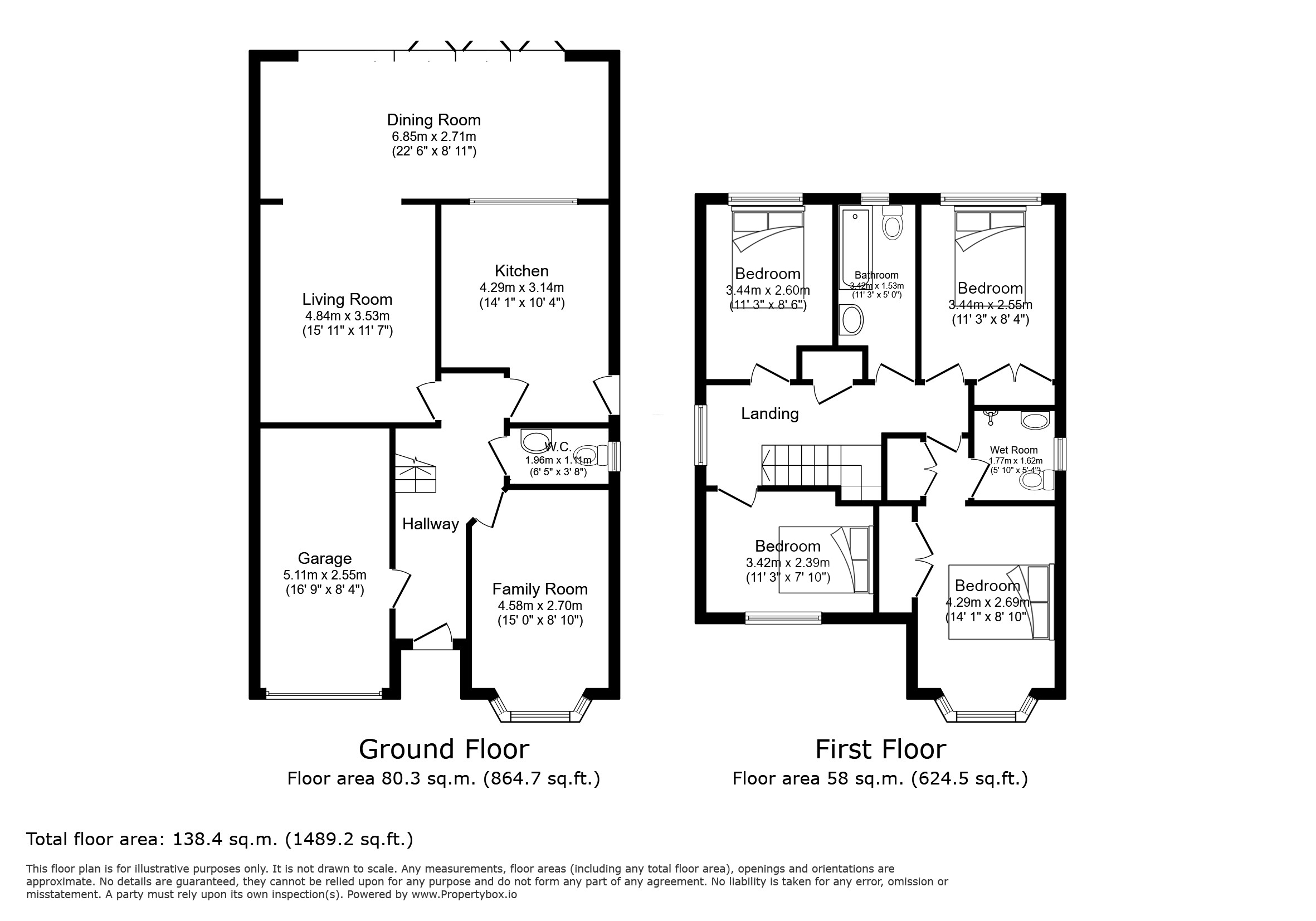92, Lawnhurst Avenue, Manchester floorplan