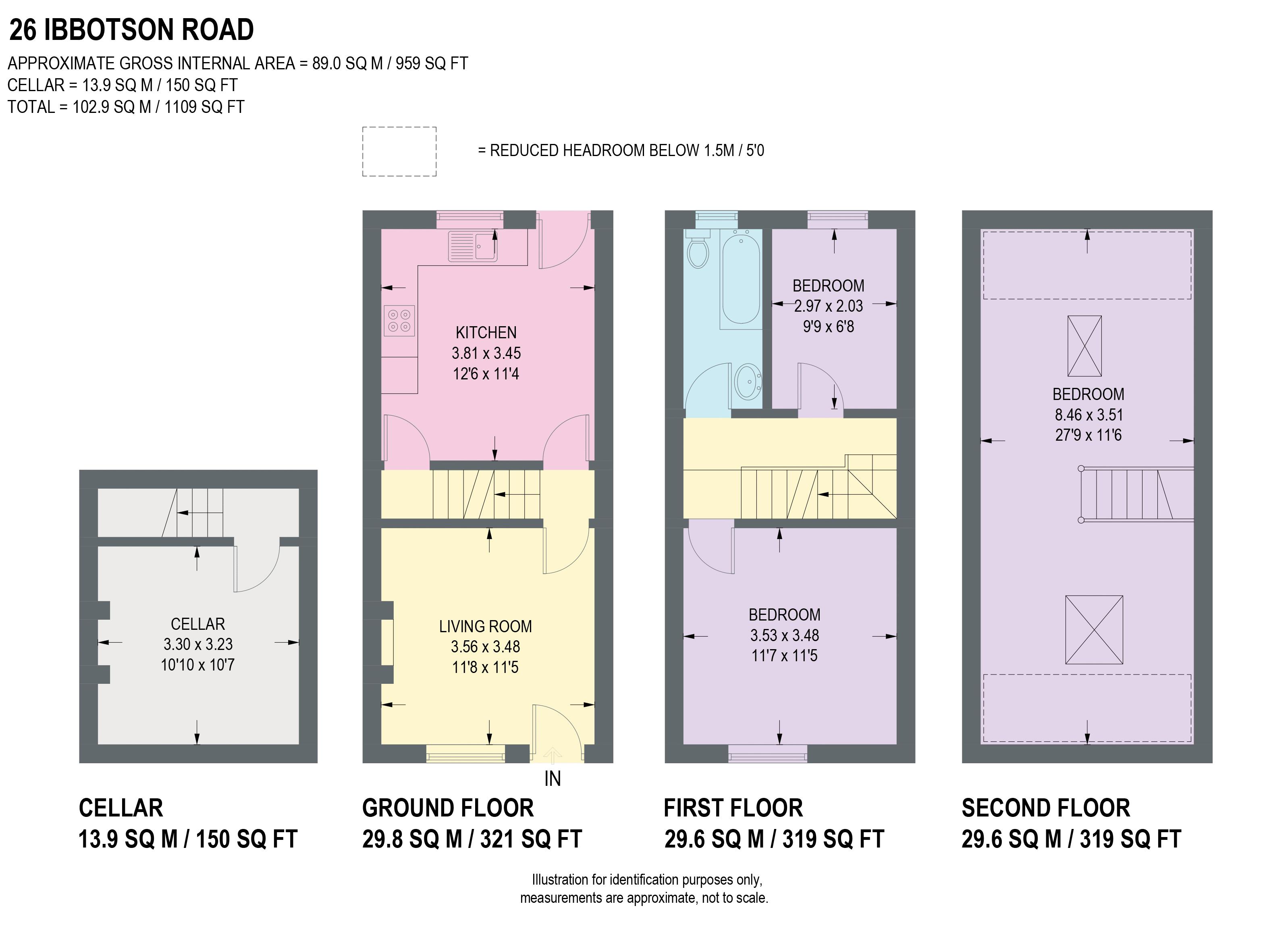 Ibbotson Road, Sheffield floorplan