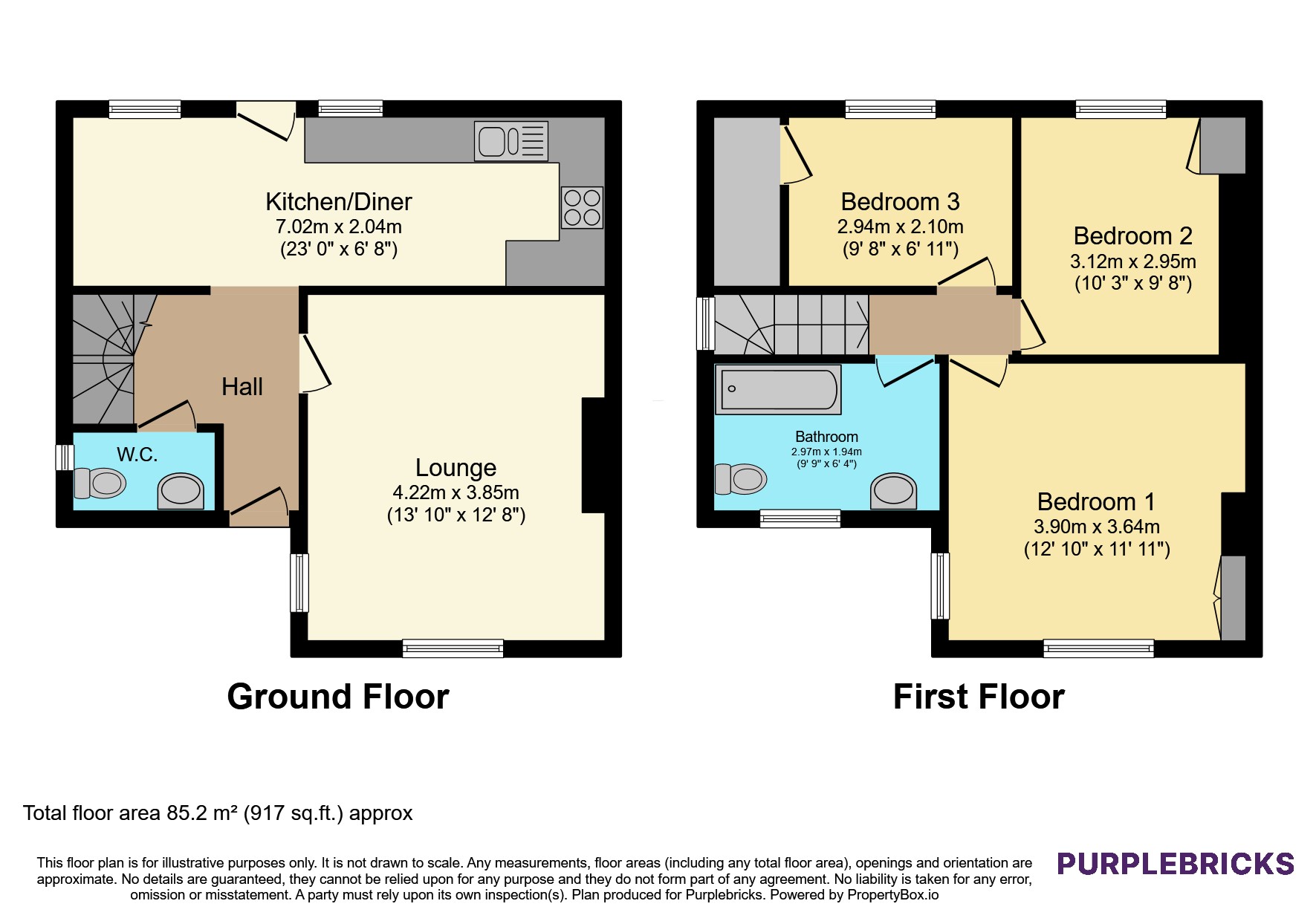 Byron Street, Blidworth, Mansfield floorplan