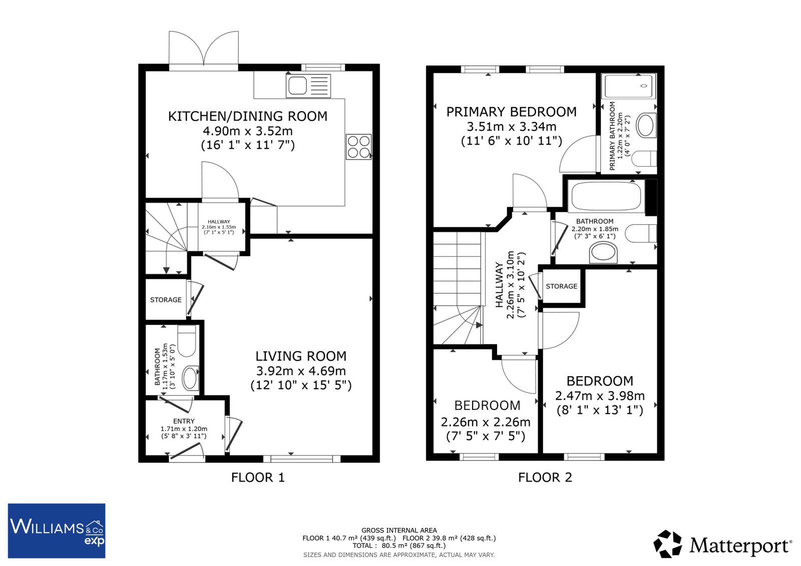 18, Main Road, Sheffield floorplan