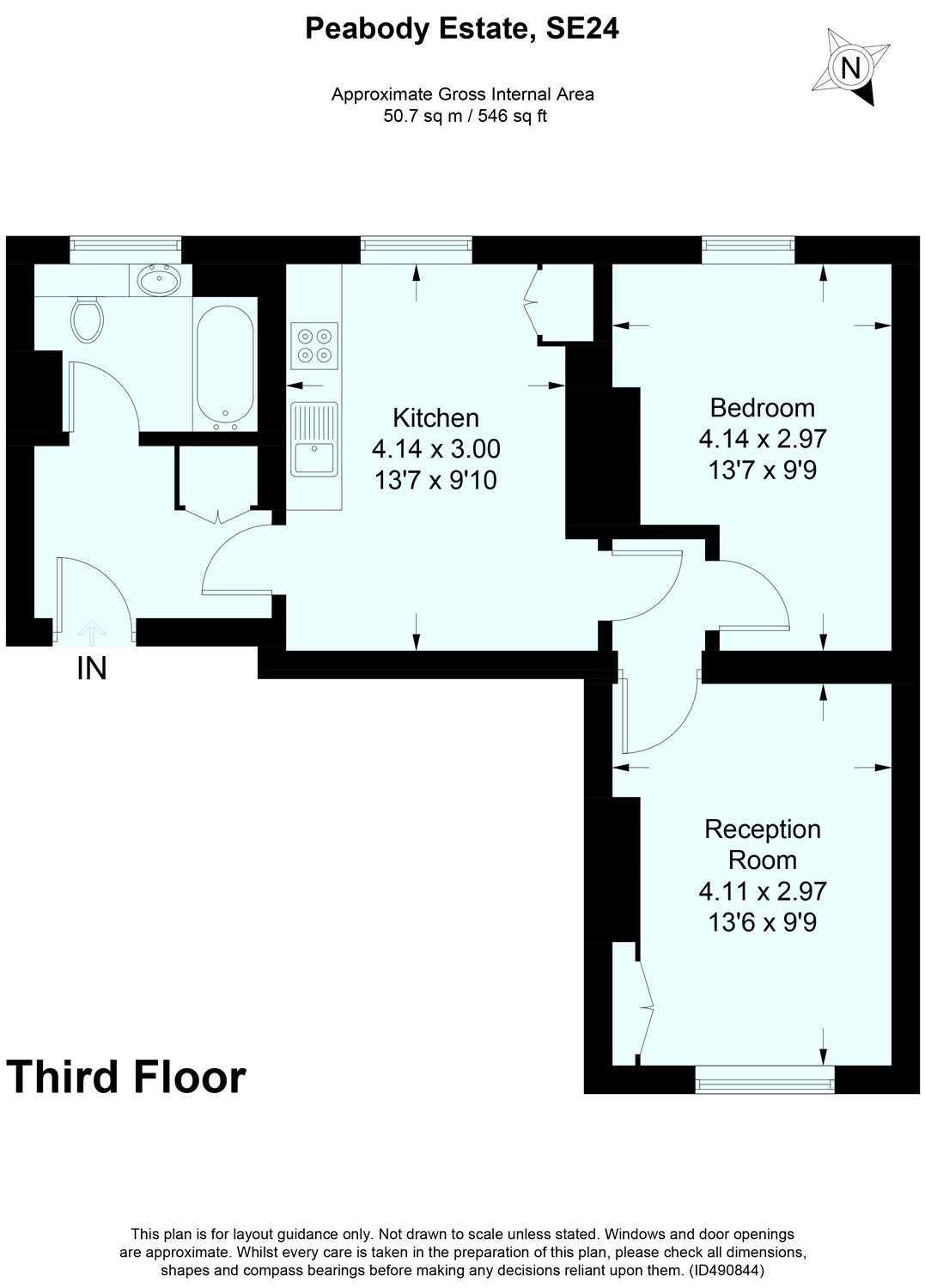 Peabody Estate, London floorplan