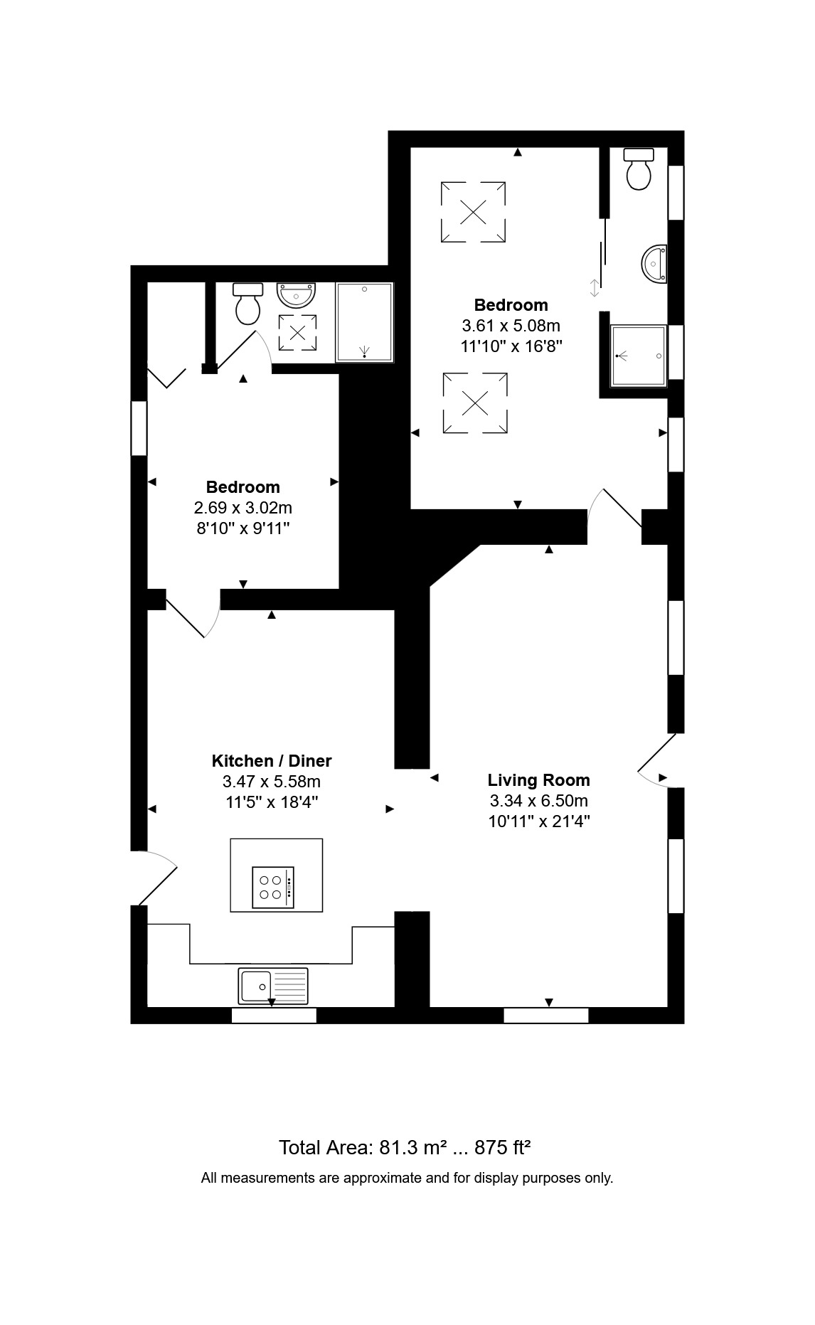 9, Barton Buildings, Bath floorplan