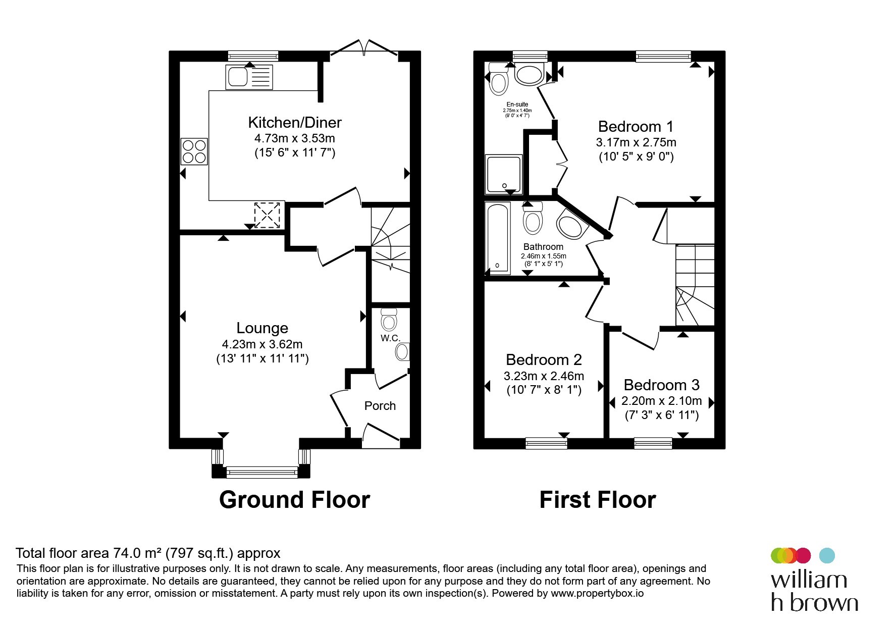 31, Mayflower Mews, GRANTHAM floorplan