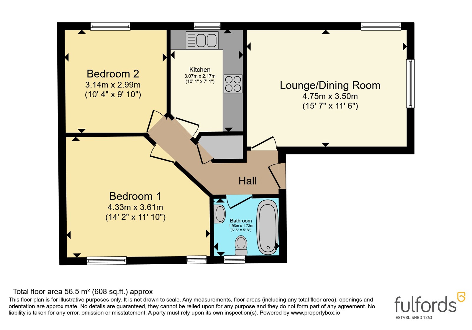 15, Morlaix Close, Devon floorplan
