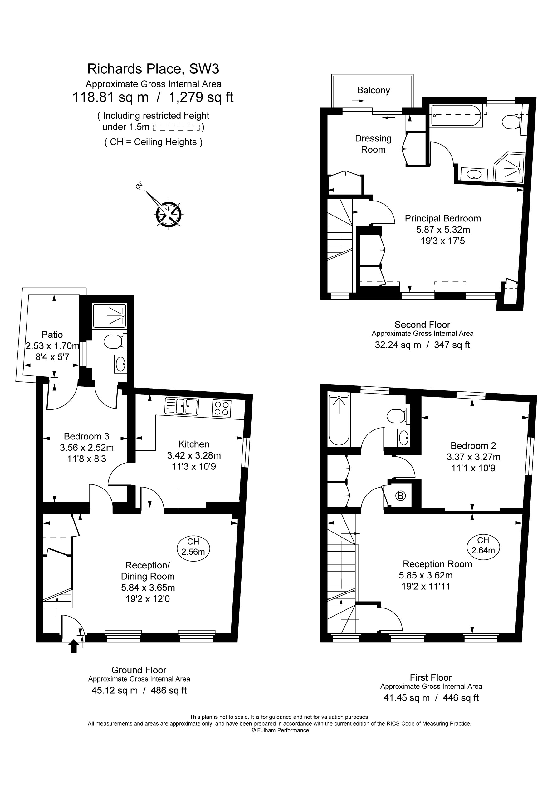 17, Richards Place, London floorplan