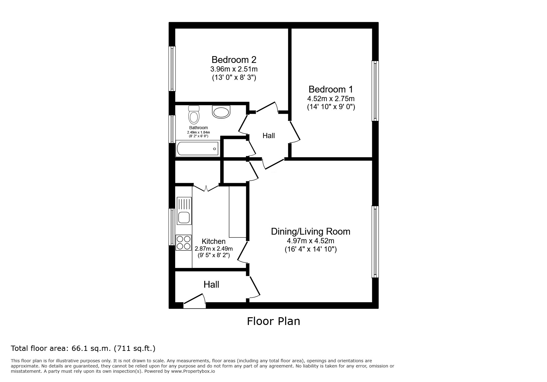 18, Woolton Court, Ellesmere Port floorplan